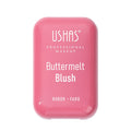 Blush USHAS Buttermelt Blush – Textura matasoasa, finish natural, rezistenta indelungata, Culoare 01
