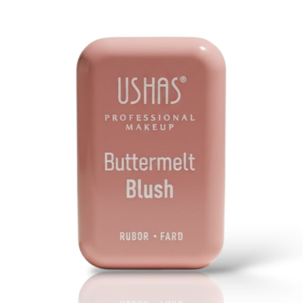 Blush USHAS Buttermelt Blush – Textura matasoasa, finish natural, rezistenta indelungata, Culoare 01